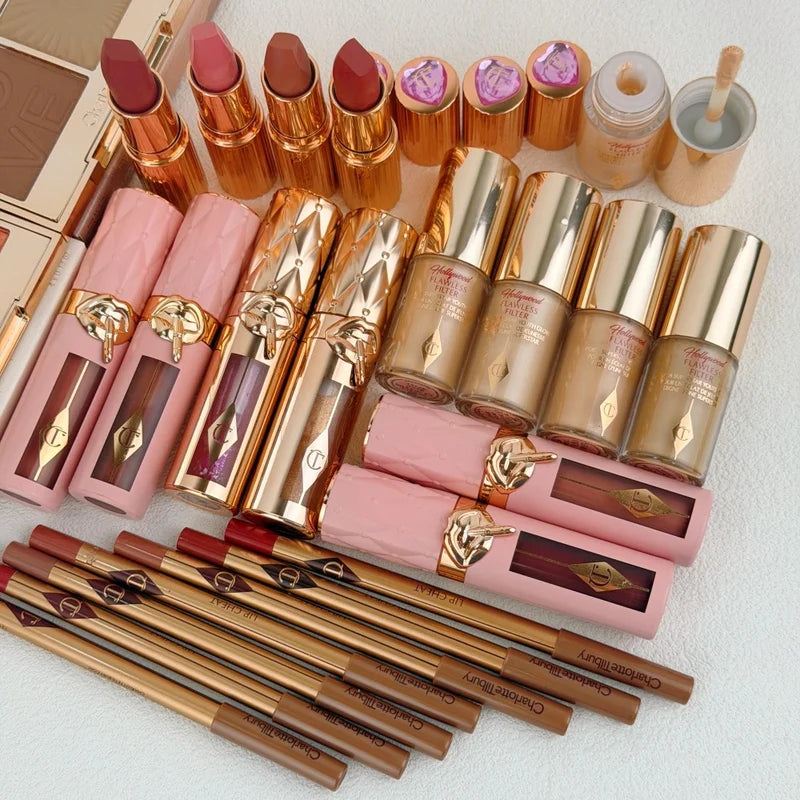 7 Color Lip Liner Set Long Lasting Hydrating Lipstick & Lip Gloss Kit
