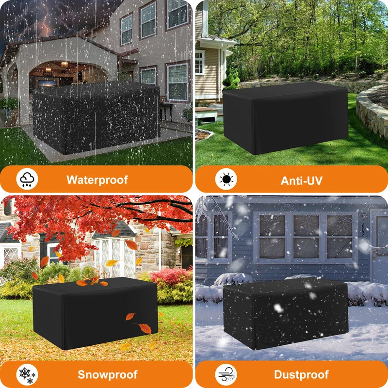 Outdoor Furniture Cover Waterproof Rain Snow Dust Protector 190x360cm