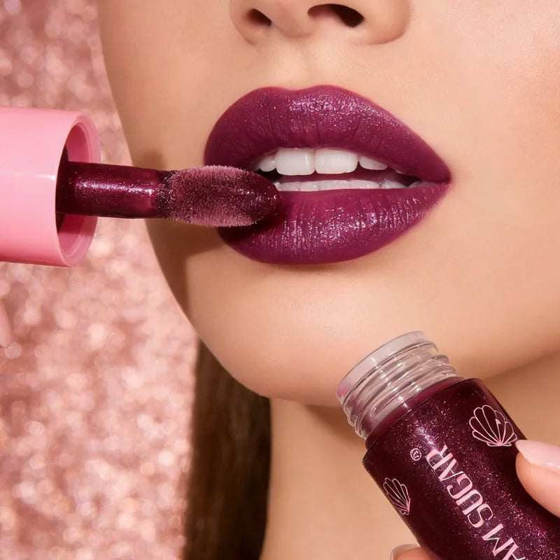 Long-lasting Moisturizing Mirror Pearl Lip Gloss - Waterproof Glitter Shine