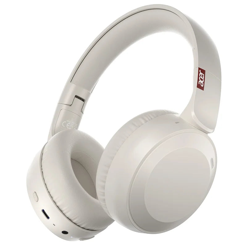 Wireless Over-Ear Bluetooth Headphones with 40mm Drivers, Foldable Design, Multi-Device Pairing