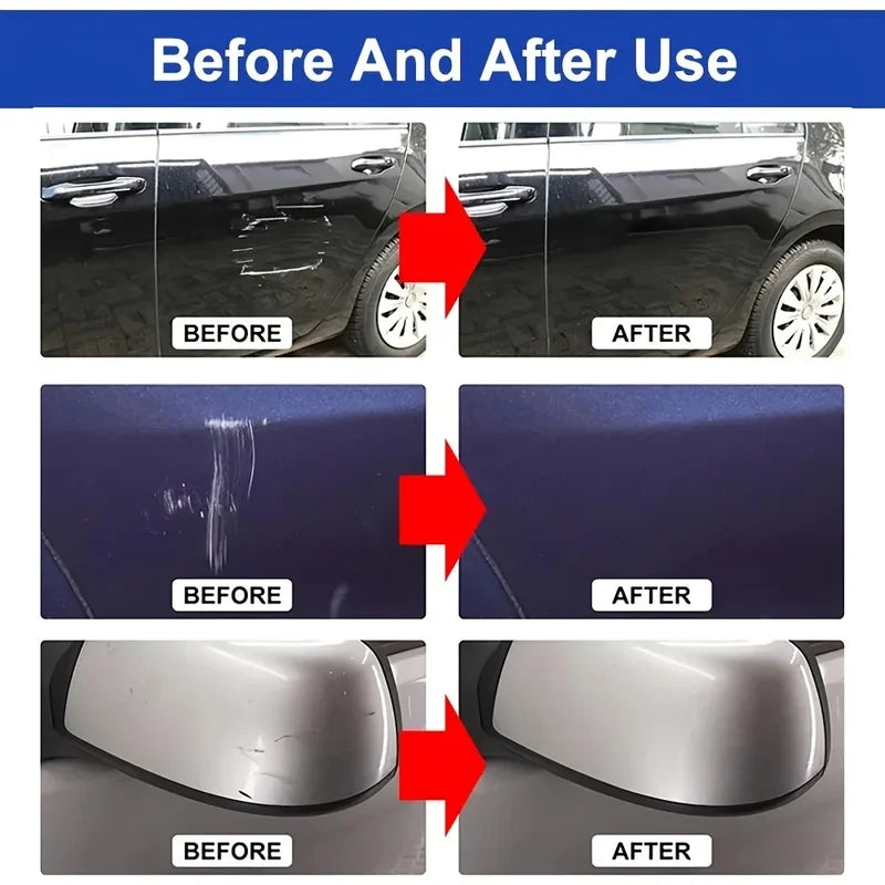 Car Scratch Remover Polish Kit - Auto Body Scratch Repair & Swirl Remover