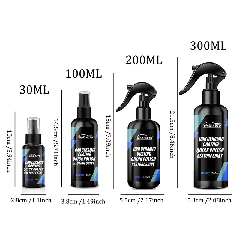 Ceramic Nano Coating Liquid for Cars Hydrophobic Scratch Resistant Car Wax & Polishing
