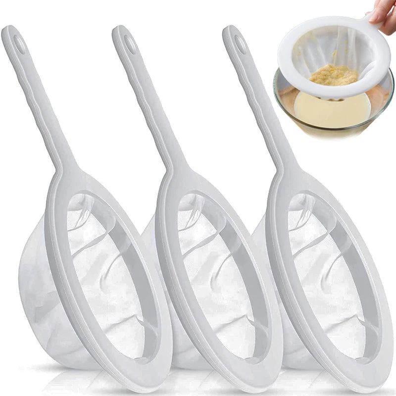 Reusable Fine Mesh Strainer Spoon for Tea Coffee Juice Soy Milk Kitchen Colander
