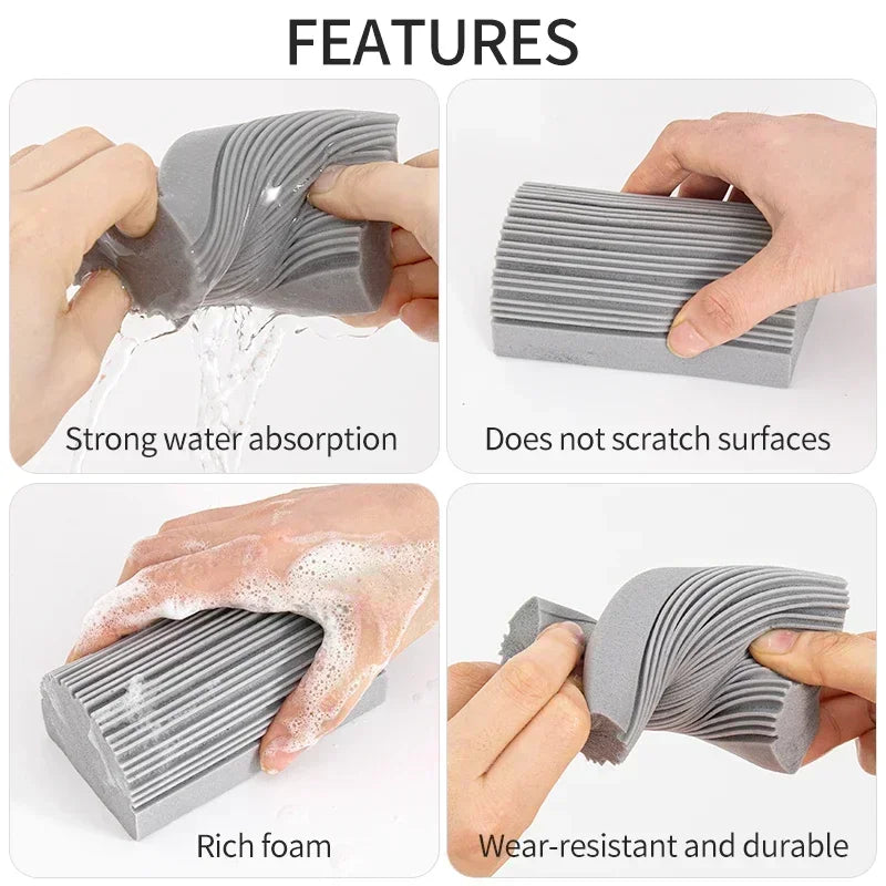 Multifunctional Reusable PVA Cleaning Sponge for Kitchen & Household Dust Removal