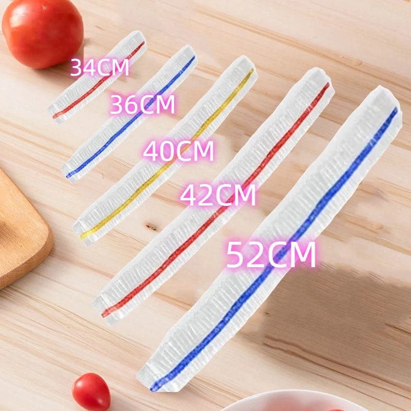 Food Cover Bags Nylon Food Storage Cover with Rubber for Food Protection