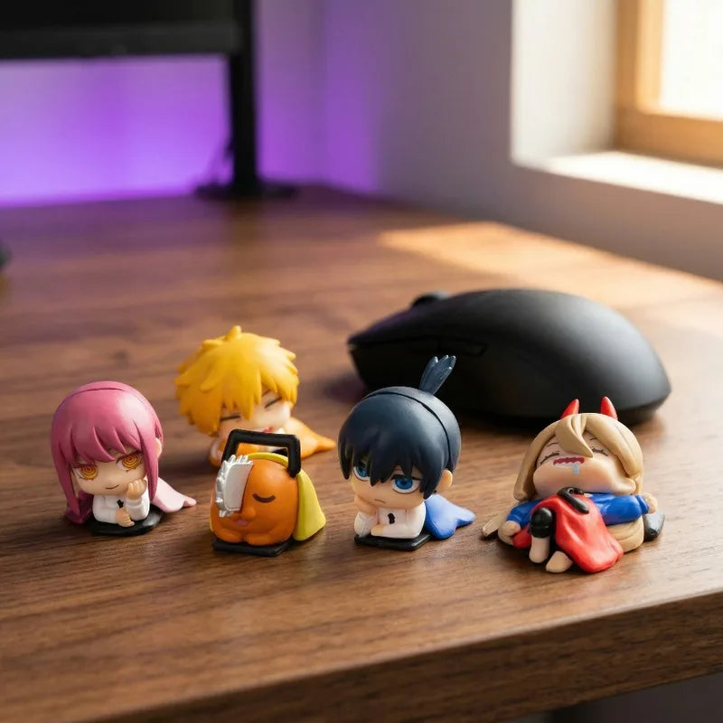 Chainsaw Man Action Figure Collection for Anime Fans - Multiple Colors