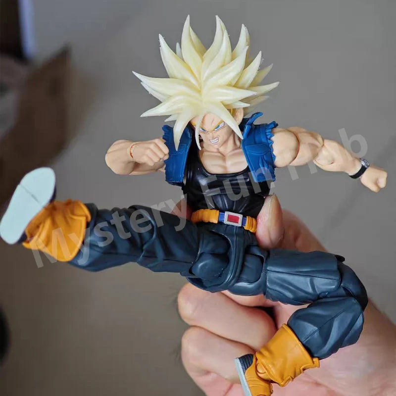 Anime Trunks Vest and Hair Accessory Kit for Future Trunks Cosplay