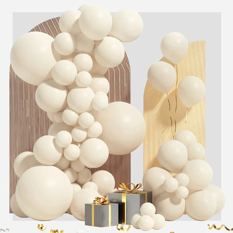 Party Balloon Garland Kit 131pcs for Weddings Birthdays & Events