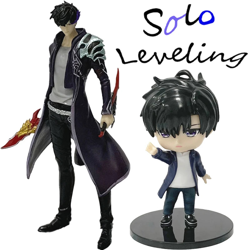 Anime Action Figure - Sung Jinwoo PVC Collectible Model - 18cm Display