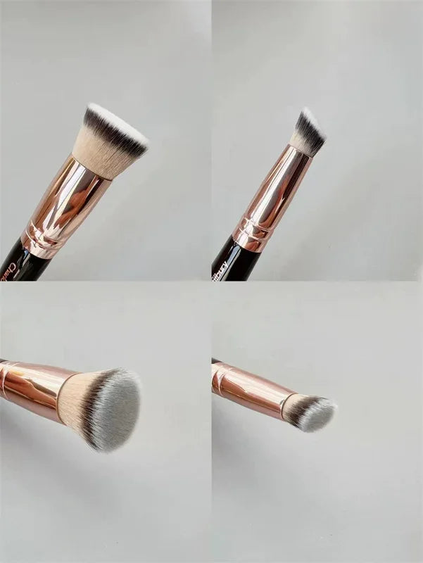 Dual-Ended Foundation Makeup Brush for Liquid & Powder Application