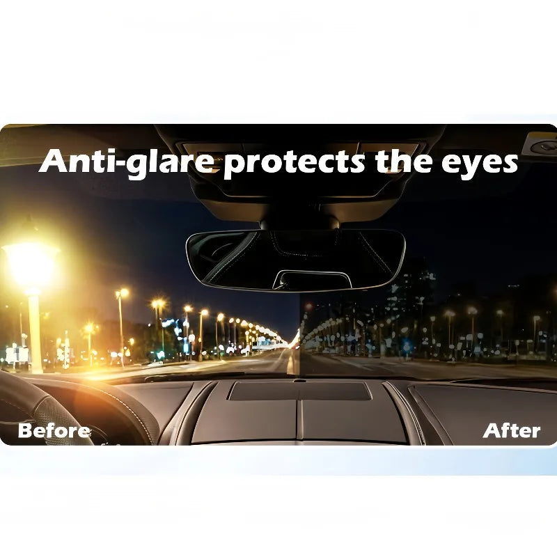 Black Privacy Window Film - Heat Rejection UV Blocking Static Cling for Car & Home