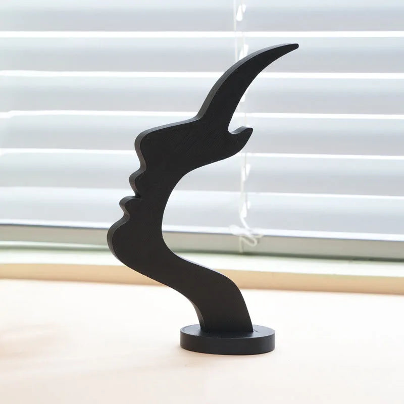 3D Face-Shaped Eyeglass Holder Stand - Creative Desk Organizer & Glasses Storage Rack