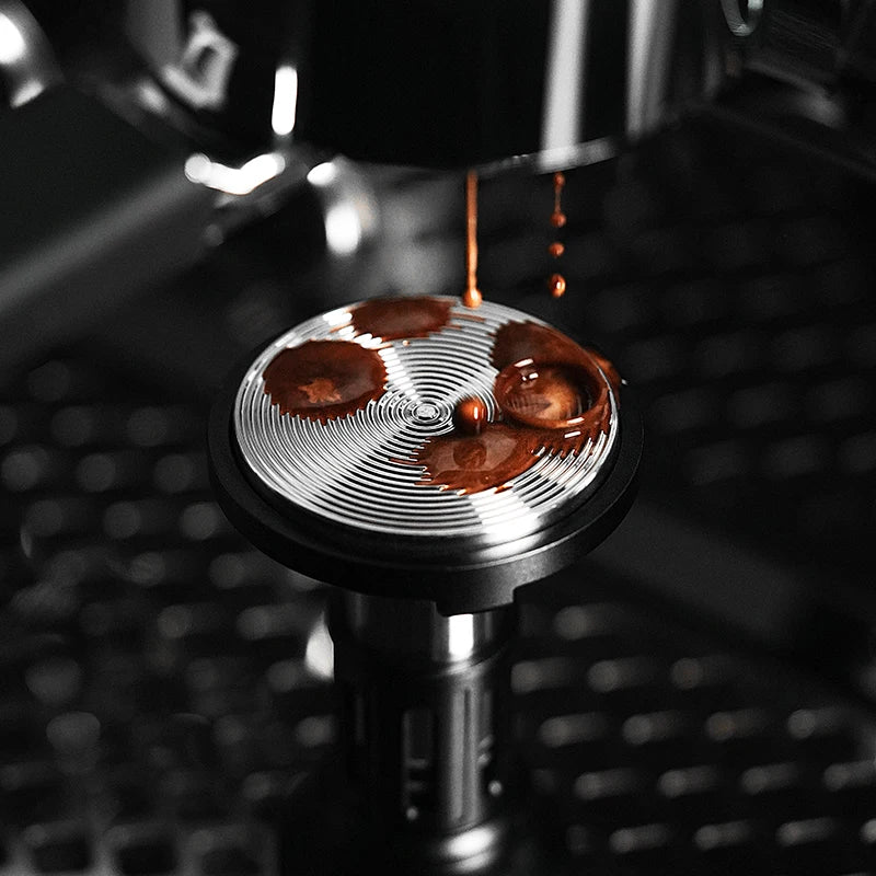 Professional Spring Loaded Coffee Tamper for Espresso Machines - Impact & Constant Pressure