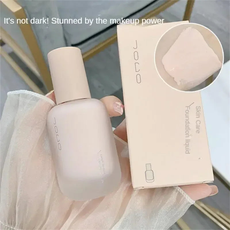 Matte Liquid Foundation Full Coverage Waterproof Oil-Control BB Cream for Natural Skin
