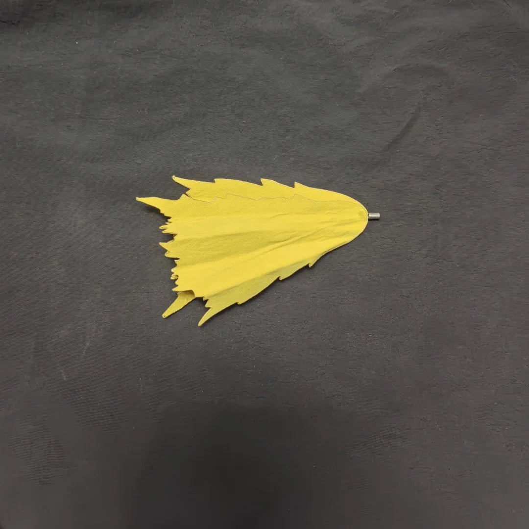 Anime Midoriya Izuku Cloak for 1/12 Doll Action Figures - Handmade Yellow Costume with Iron Wire