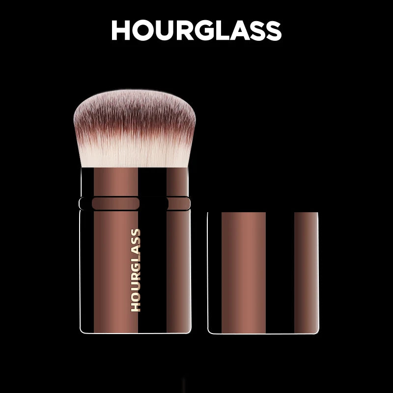 Retractable Blush Brush - Soft Skin-Friendly Fiber Hair Makeup Tool