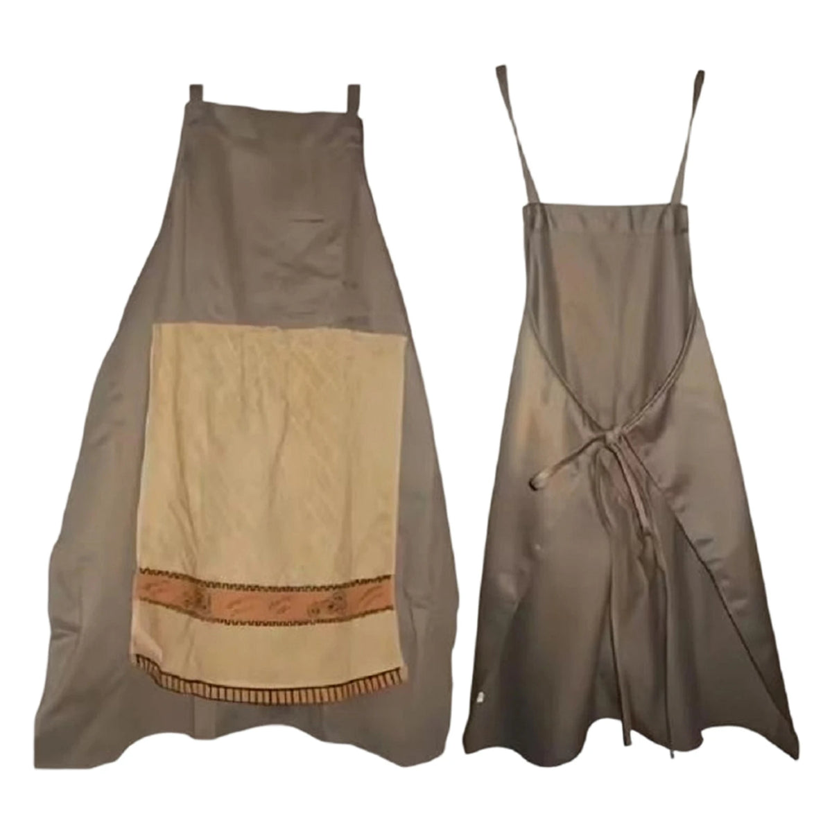 Funny Prank Apron for Men with Hidden Pocket - Creative Gift for Chefs
