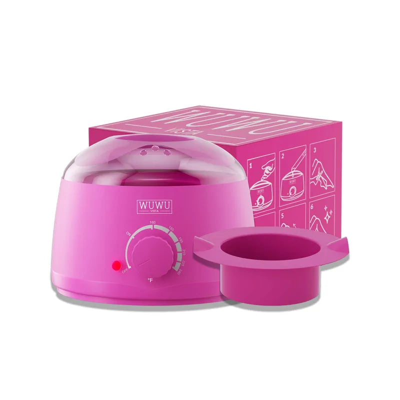 Professional Hair Removal Wax Warmer 200CC with Silicone Bowl Hot Wax Heater