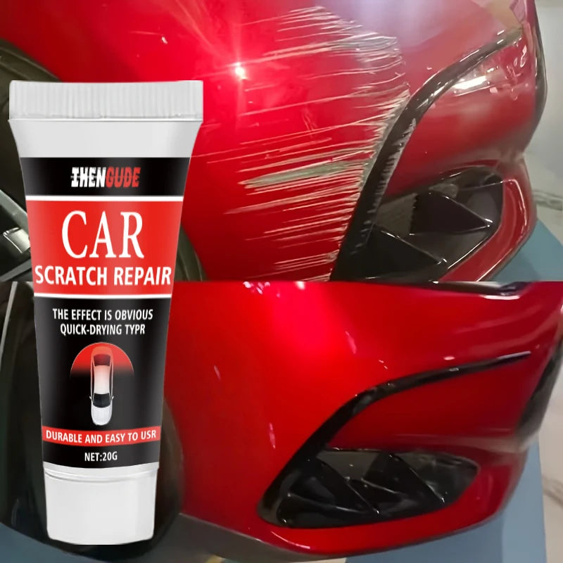Car Scratch Removal & Polishing Kit - Paint Care & Anti-Scratch Wax