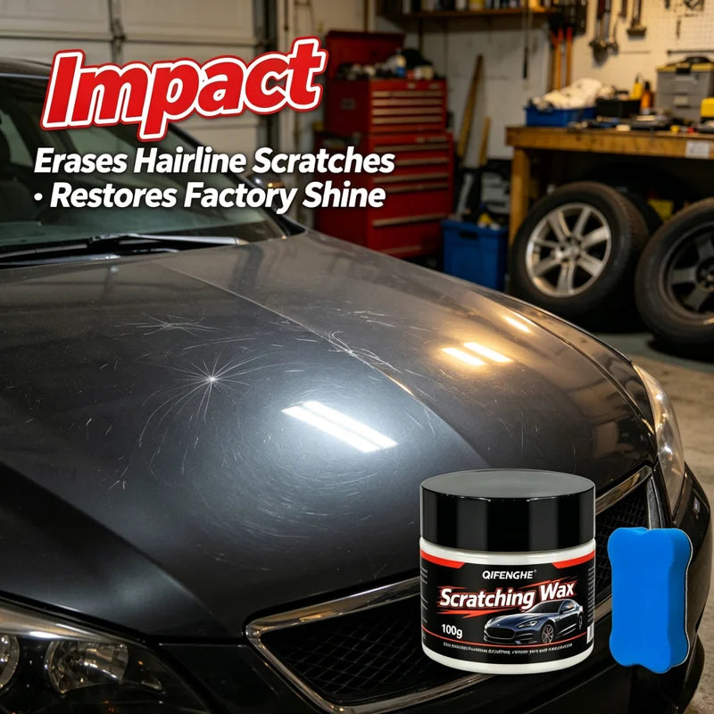 Car Scratch Repair Wax 100g Polishing Paste for Paint Scratches Swirls Oxidation