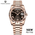 Luxury Automatic Mechanical Watch for Men Waterproof Stainless Steel 36mm