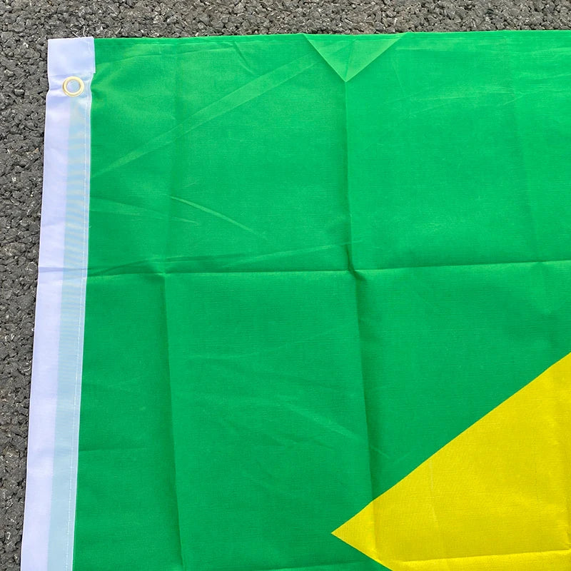 Large Brazil Flag Banner - Polyester Hanging Flag for Celebrations, 60x90cm & 90x150cm