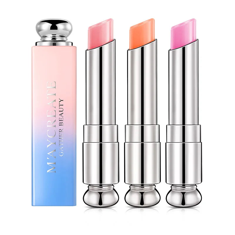 Moisturizing Color Changing Lipstick - Waterproof Long-Lasting Lip Makeup