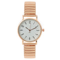 Women's Digital Quartz Watch Casual Stainless Steel Stretch Band - Multiple Colors