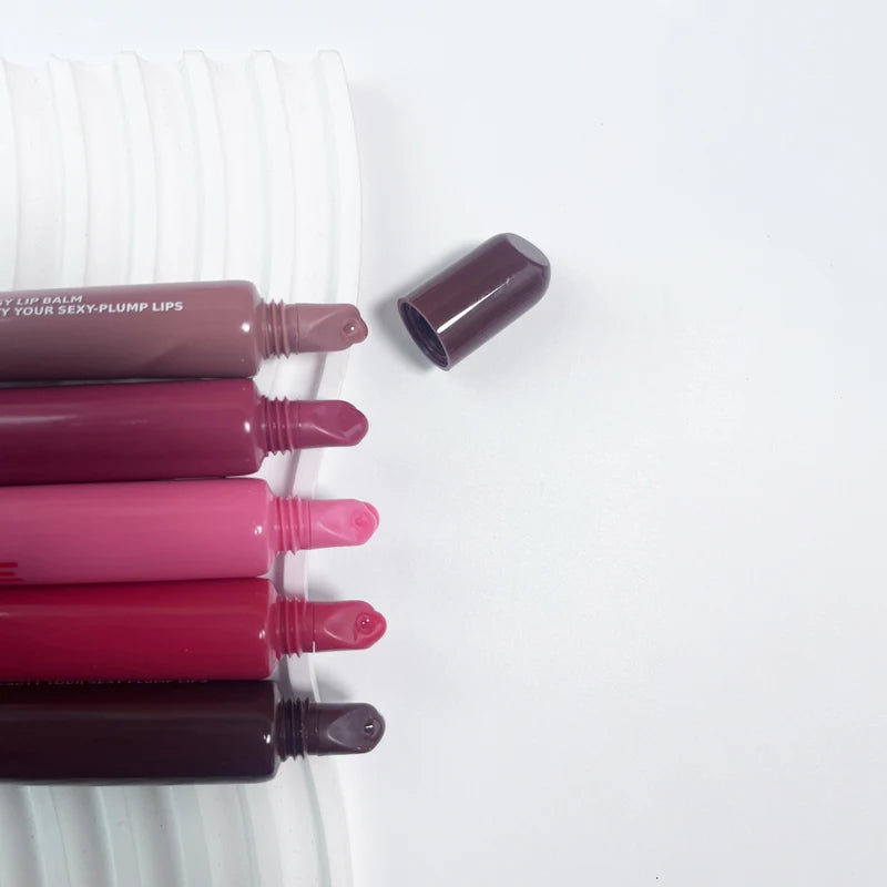 Moisturizing Lip Gloss with Lip Care Benefits - Raspberry Jelly & Toast Shades