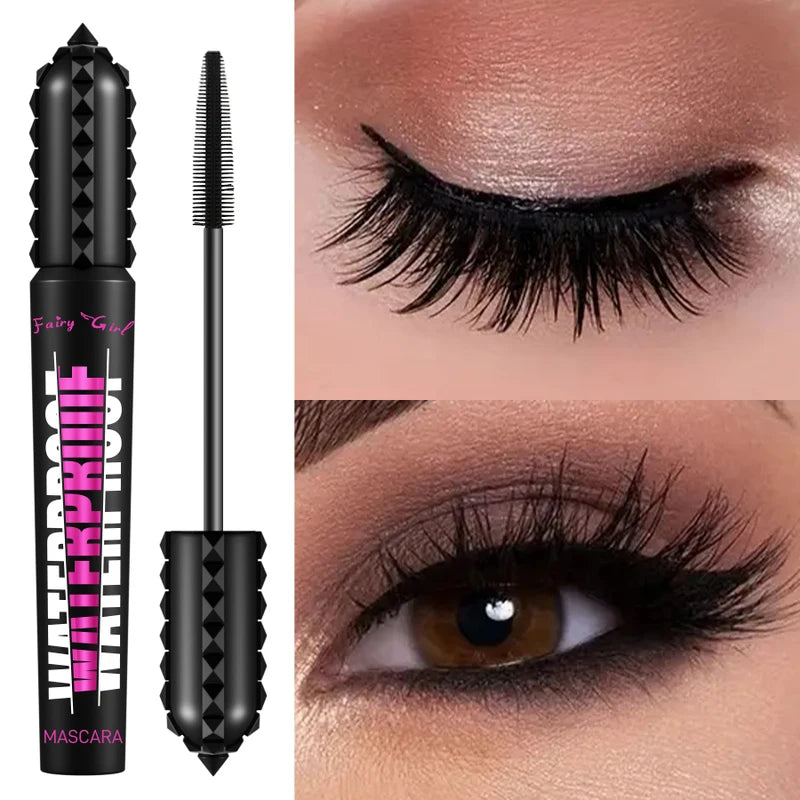 Waterproof Lengthening Mascara for All Eyelash Types - 4D Effect, Korean Style