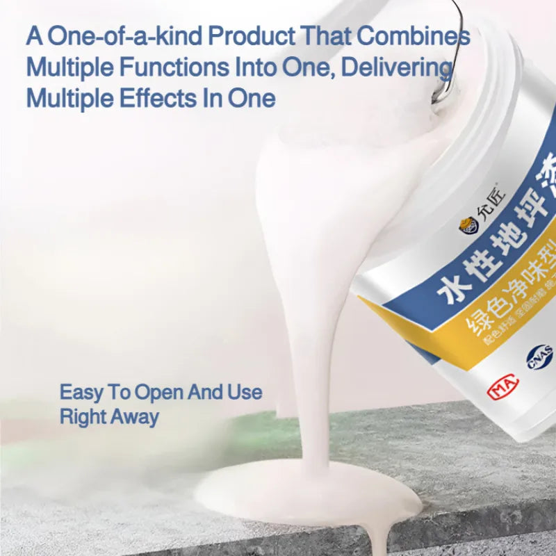 3-in-1 Epoxy Floor Paint for Concrete & Garage Coatings - Waterproof & Abrasion Resistant