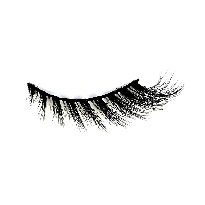 3D Cat Eye False Eyelashes Pack - Natural, Winged, Thick & Messy Ends