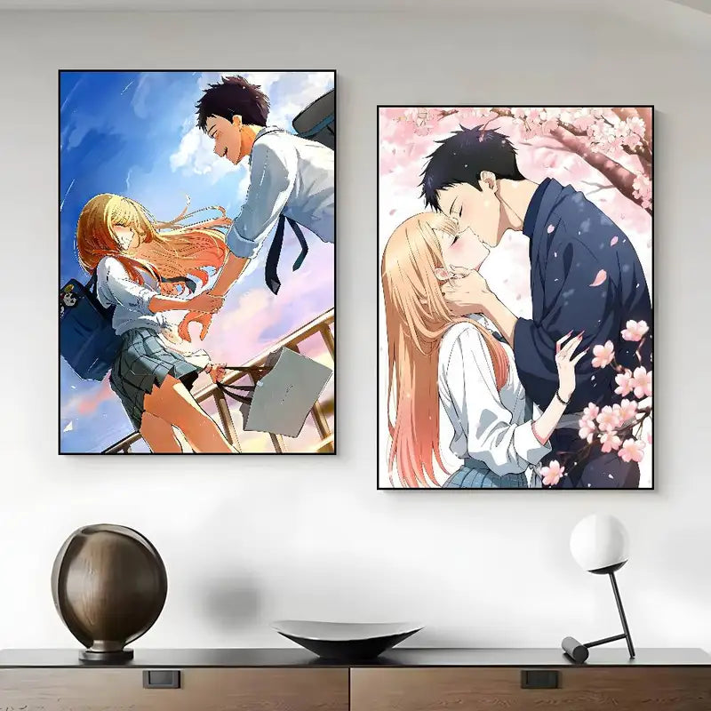 Aesthetic Wall Art Canvas Poster for Living Room Home Decor