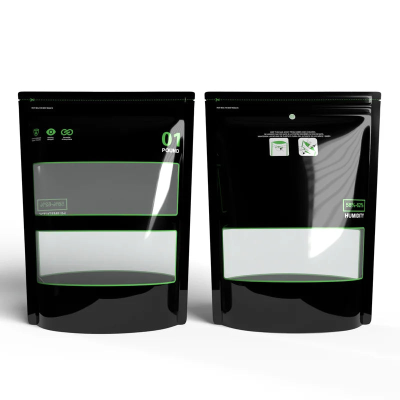 Resealable Humidity Control Bags for Terpene Preservation - Multiple Sizes