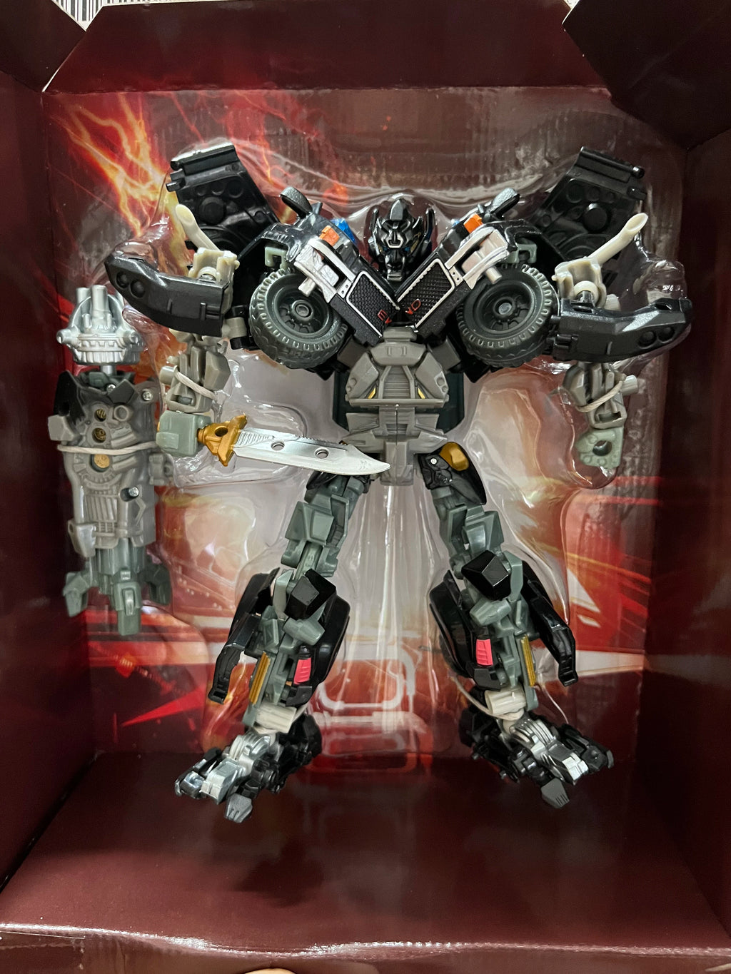 Deformation Robot Car Toy for Boys - Action Figure with Transformation Features, 18CM