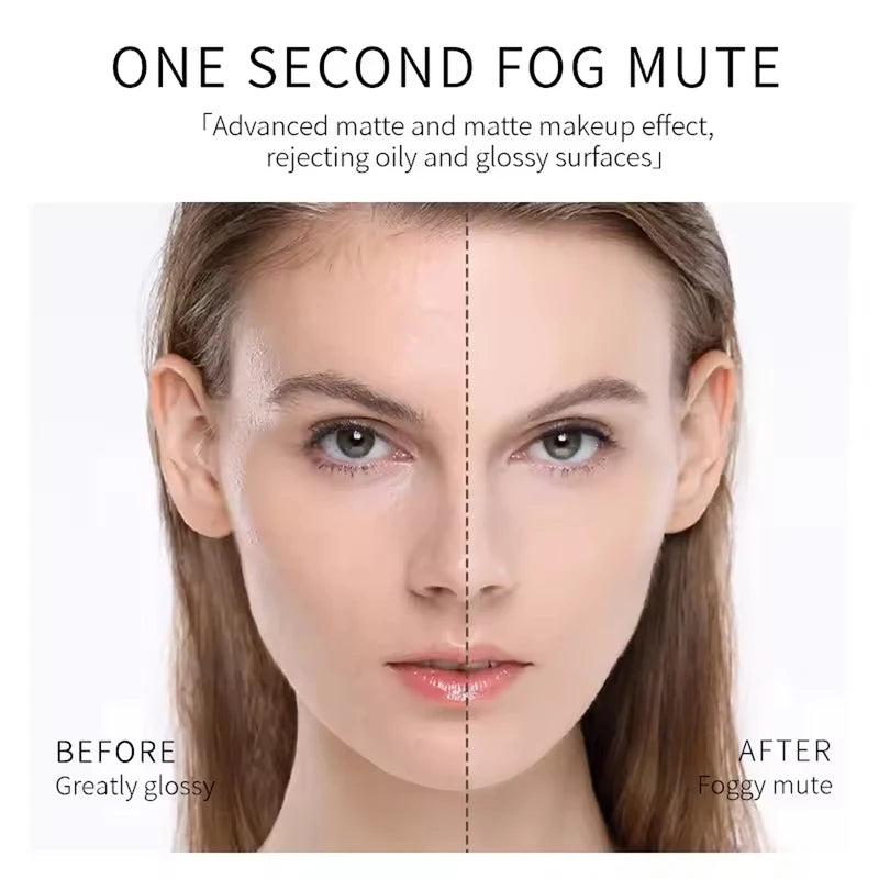 Waterproof Long-Lasting Face Powder for Makeup Touch-Ups - Oil Control & Easy Removal