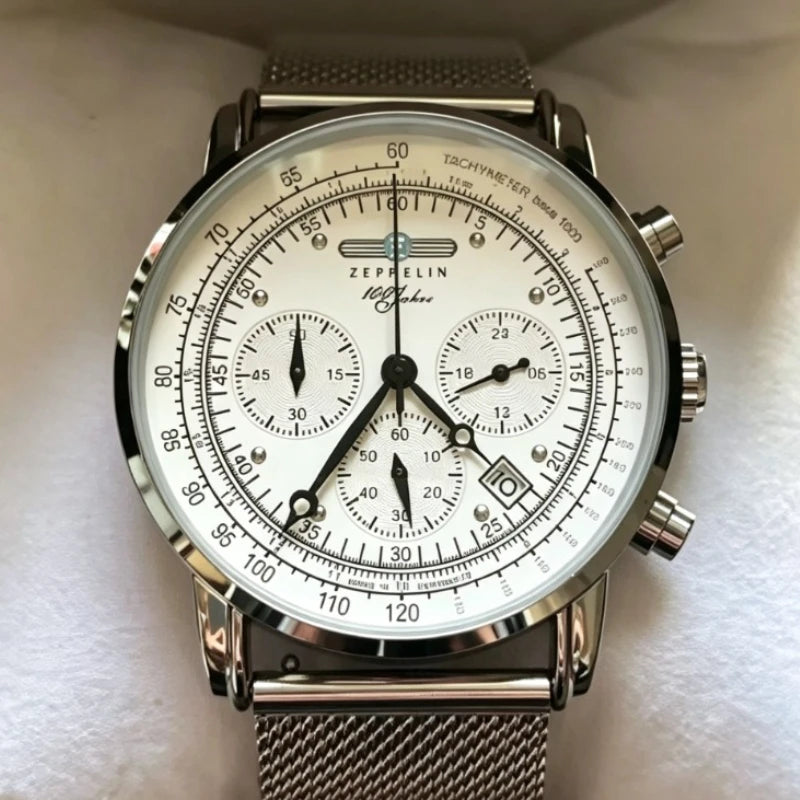 Men's Retro Zeppelin Airship Automatic Watch - Business Gift, Fashion Leisure