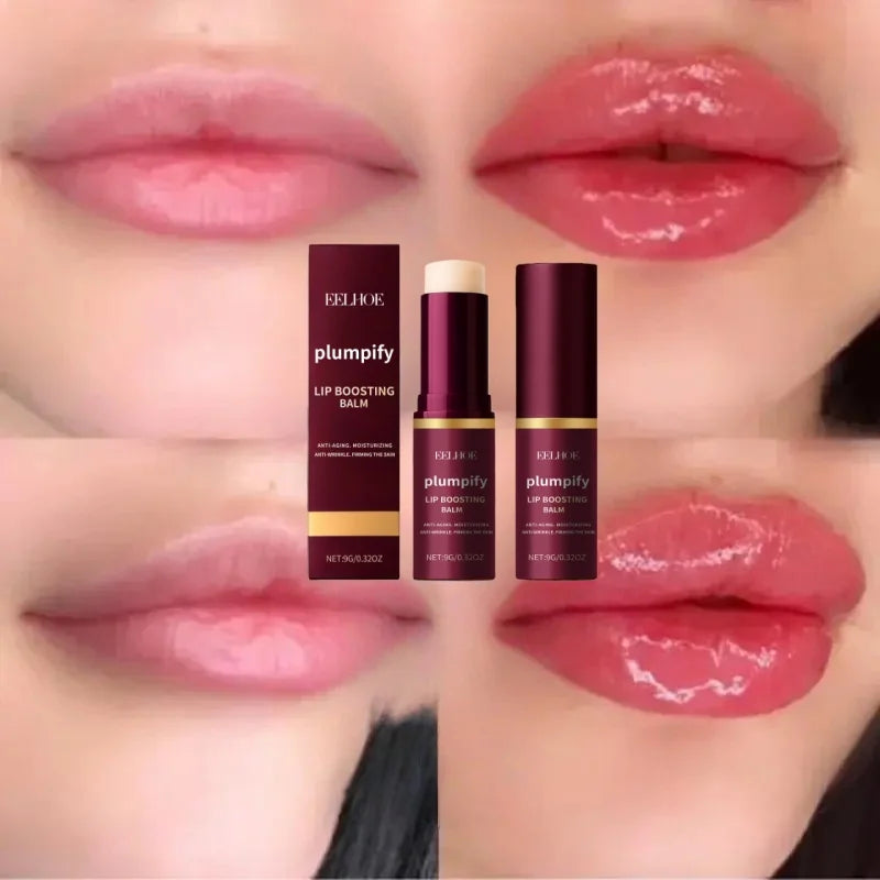 Moisturizing Lip Plumper Gloss Oil - Non-Sticky Daily Lip Care Balm