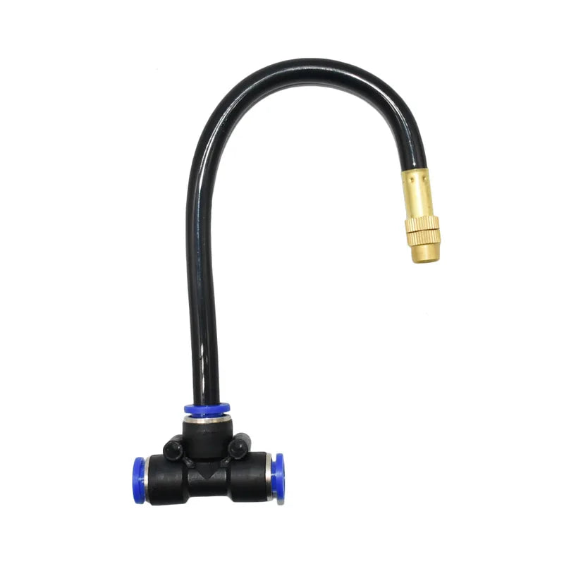 DIY Micro Drip Irrigation System Kit for Garden & Plant Watering - Adjustable Brass Nozzle