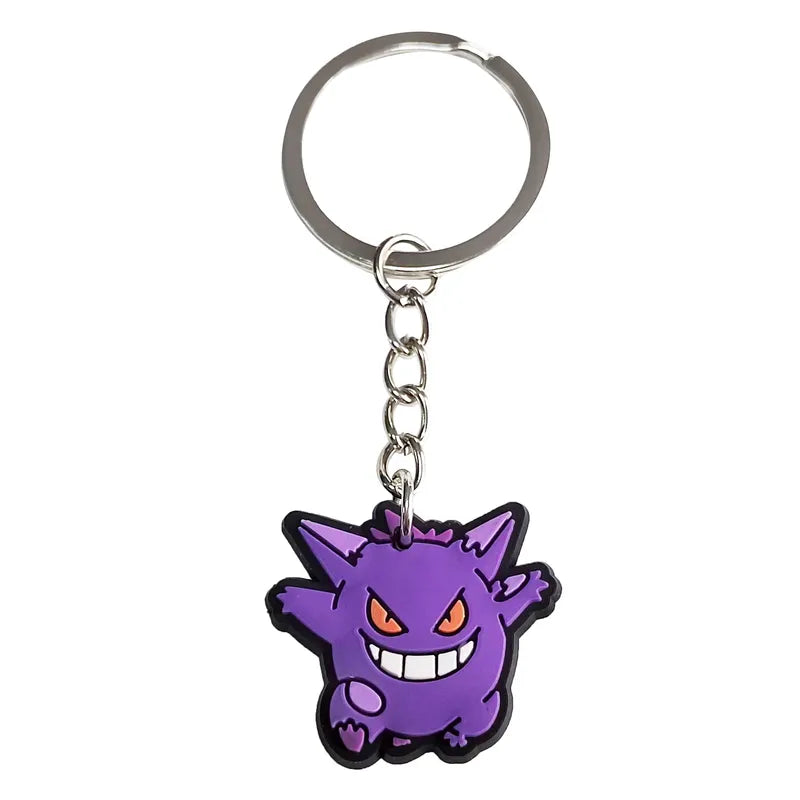 Cute PVC Keychain Set Cartoon Bag Charms Bulk Wholesale Party Favors