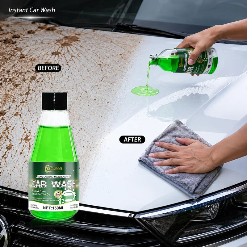 150ml Car Wash Wax Shampoo - High Foam Car Cleaning Soap for Shine & Protection
