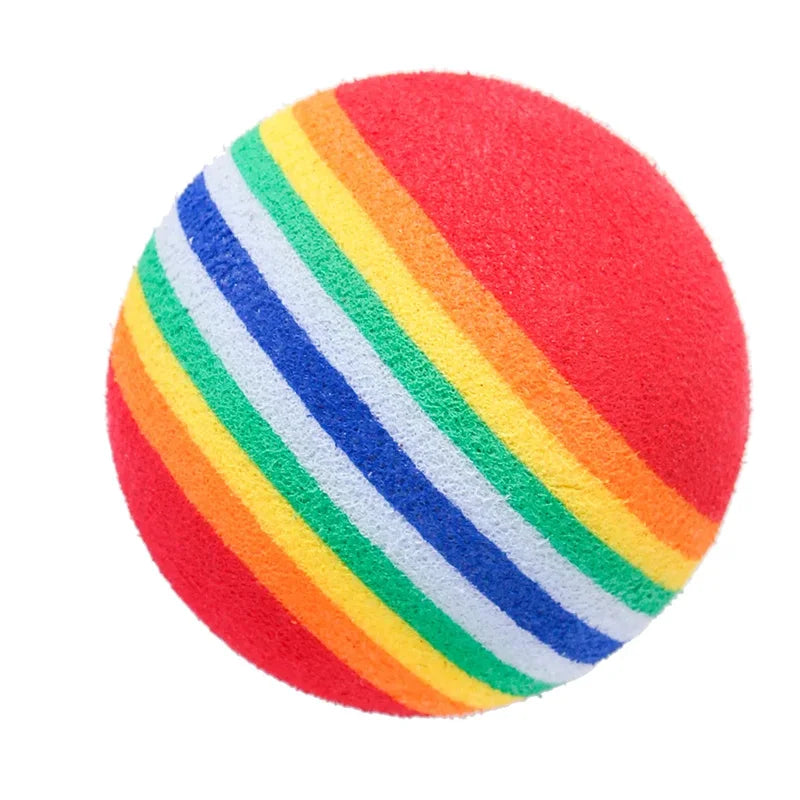 Interactive EVA Cat and Dog Toy Ball – Chew, Fetch & Teething Pet Plaything