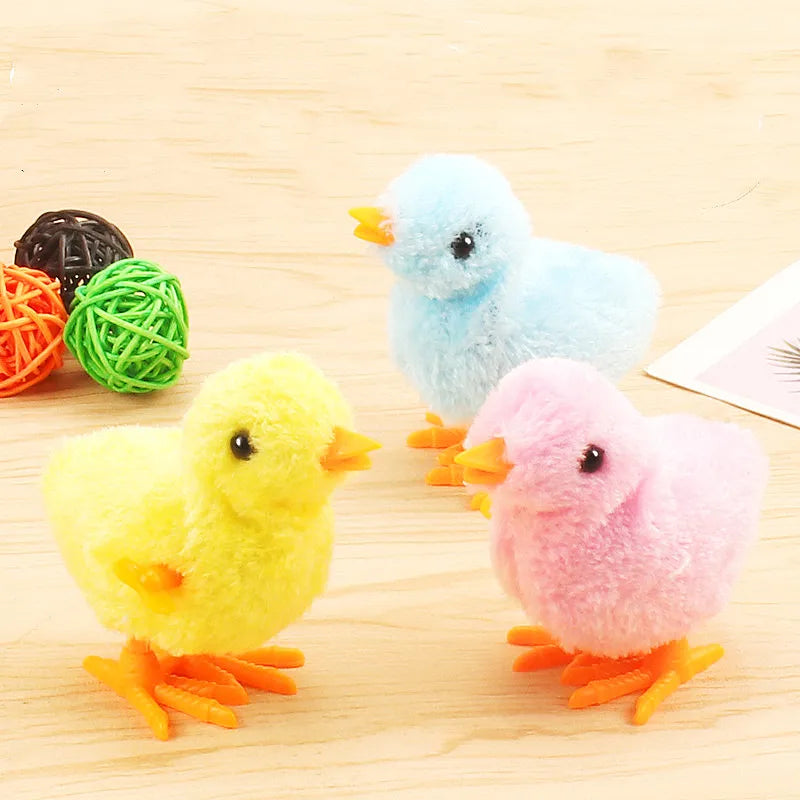10 Pieces Plush Chicken Toys Halloween Party Favors Kids Carnival Prizes