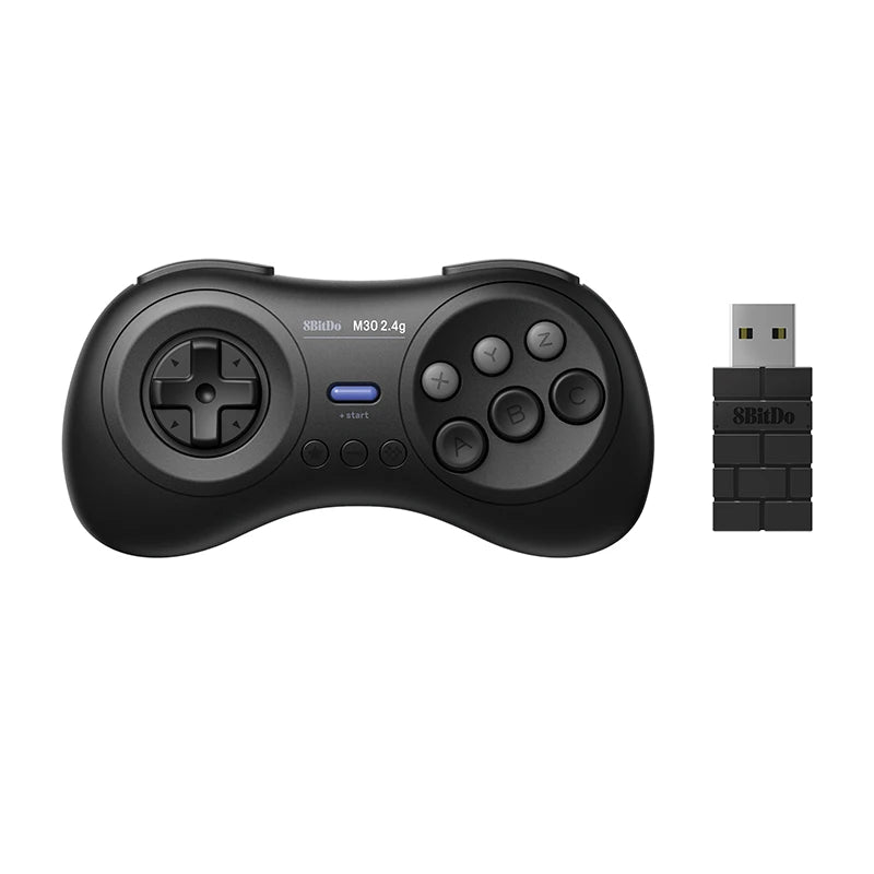 Wireless Game Controller for Sega Genesis Mini Mega Drive Mini - 8BitDo M30 2.4G