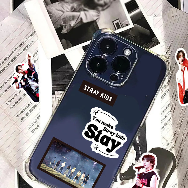 Waterproof Sticker Pack - Stray Kids World Tour Muscle Man Notebook Decals