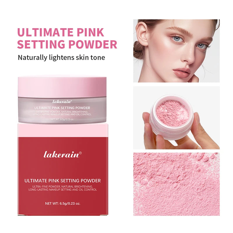 Translucent Setting Powder for Matte Finish Oil Control & Makeup Fixation