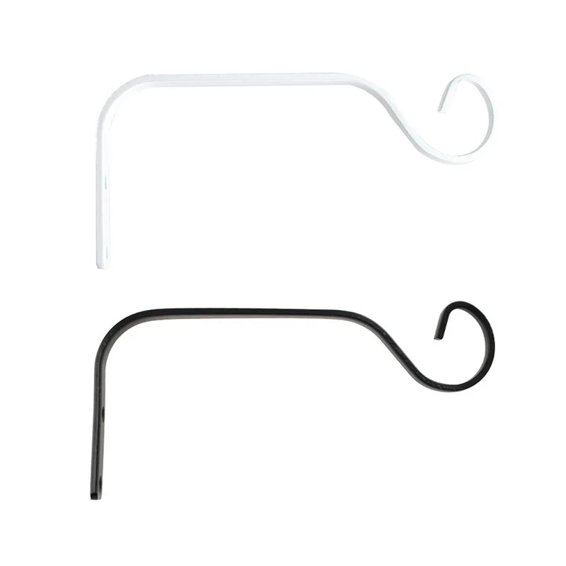 Wall Hanging Plant Basket Support Hook Set for Indoor Outdoor Garden Decor