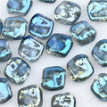 20Pcs Irregular Glass Beads for Jewelry Making - Rainbow AB Crystal Mix
