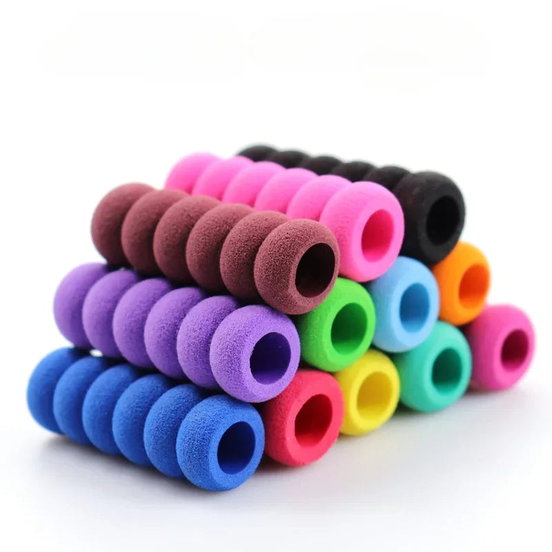 30pcs Kids Pencil Grips for Handwriting Anti-slip Soft Sponge Finger Guards