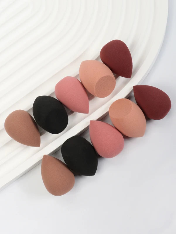 Mini Makeup Sponge Set - Colorful Cosmetic Blenders for Foundation & Concealer